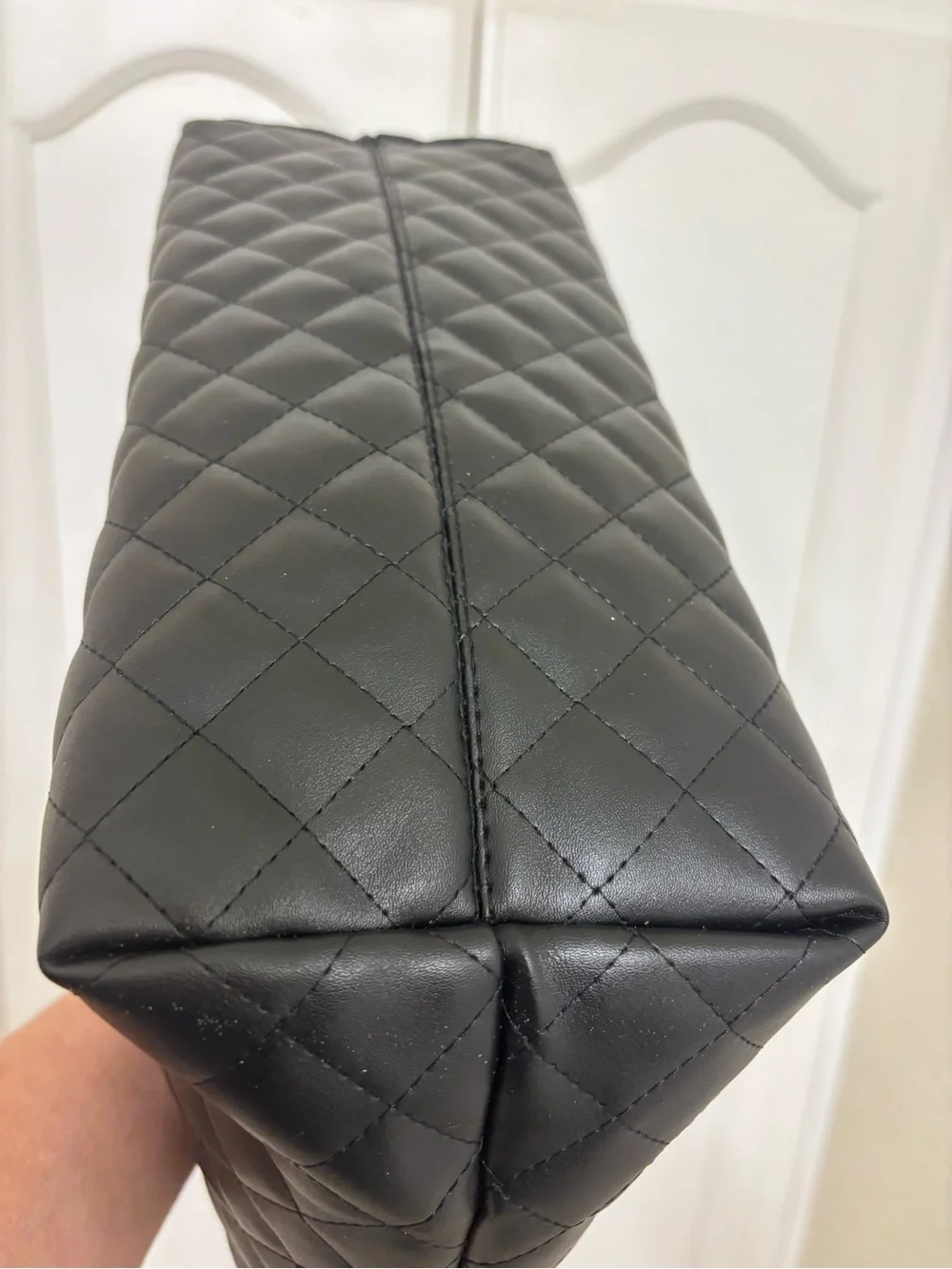Badgley Mischka Diamond quilted large tote - NWT